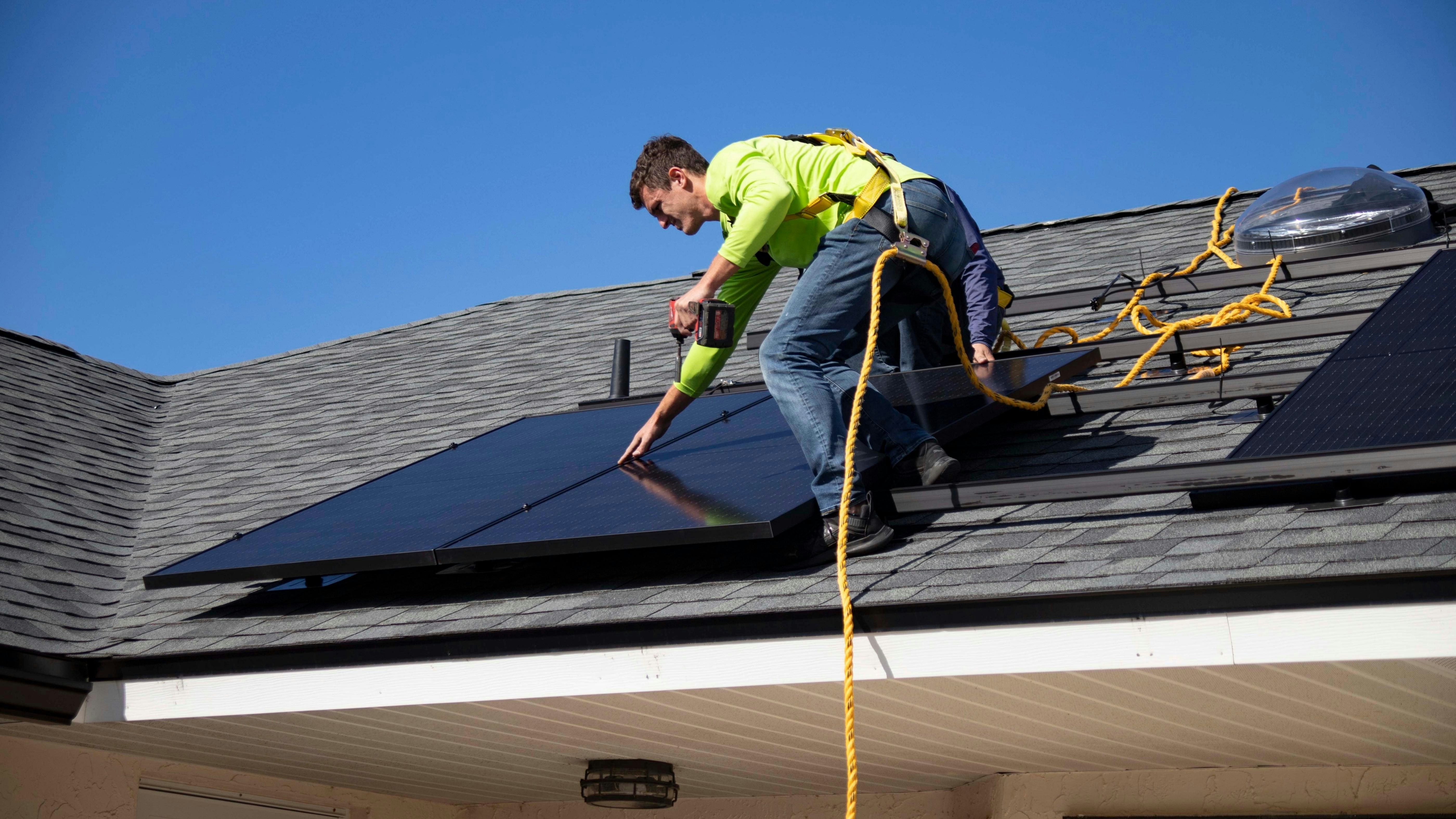 Installation de panneaux solaires en Nouvelle-Aquitaine